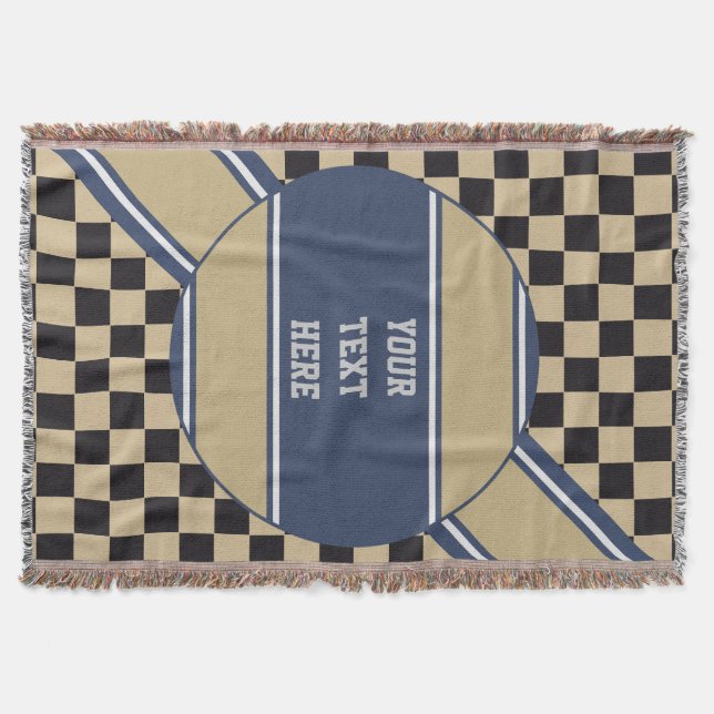 Couverture Motif du jeu d'échecs + votre backgr couleur & tex (Devant)