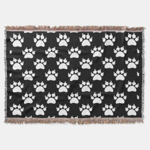 Couverture Motif Empreinte de patte Cat