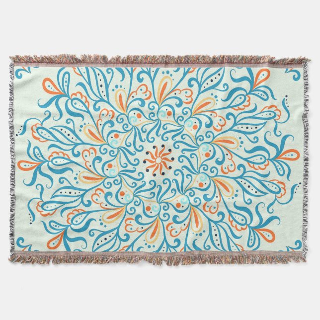Couverture Motif en carreaux céramiques Abstraits (Devant)