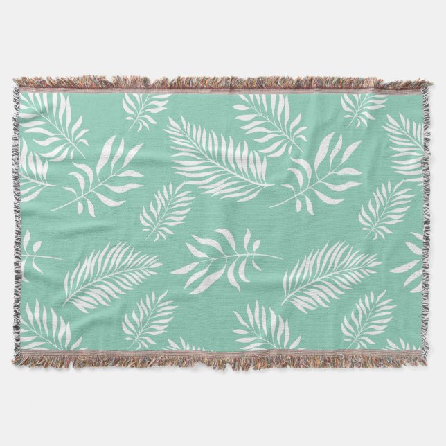 Couverture Motif Feuilles 14 (Devant)