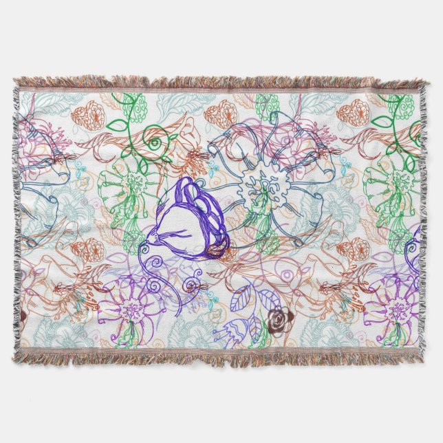 Couverture Motif floral 7 (Devant)