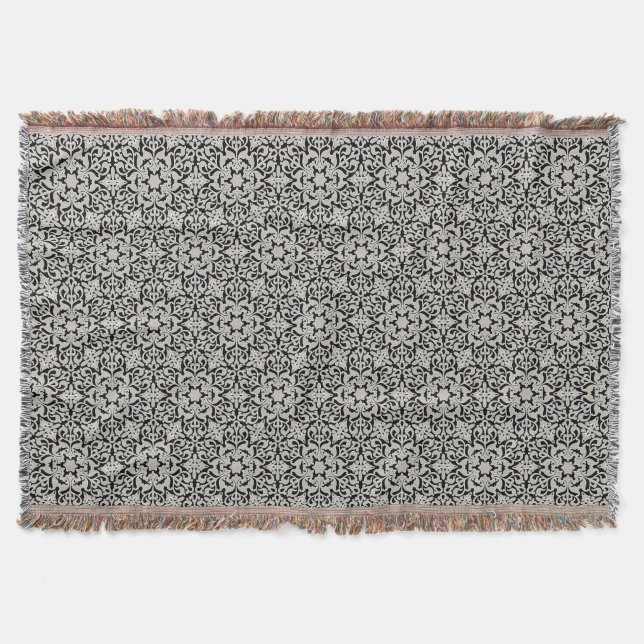 Couverture Motif floral arabe (Devant)