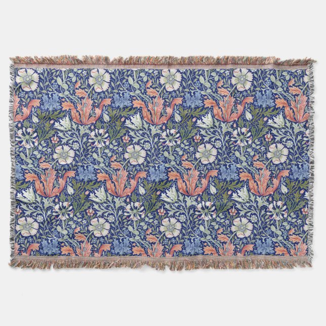 Couverture Motif floral Art Nouveau de William Morris Compton (Devant)