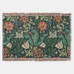 Couverture Motif floral de Nouveau d'art de William Morris