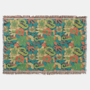 Couverture Motif floral d'été