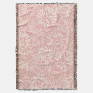 Couverture Motif floral rétro dans le style bohème.