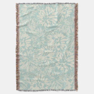 Couverture Motif floral rétro dans le style bohème.