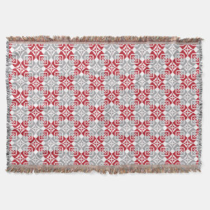 Couverture Motif géométrique du soleil du matin de Lettonie