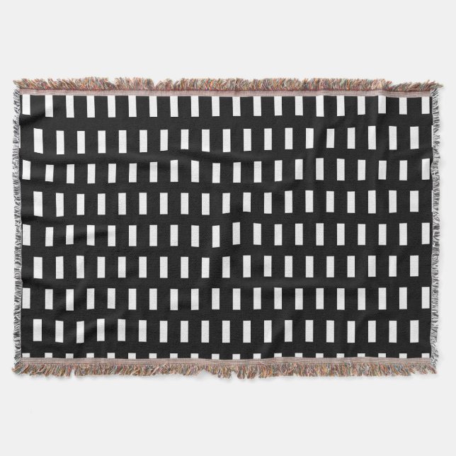 Couverture Motif géométrique noir et blanc Prépa (Devant)