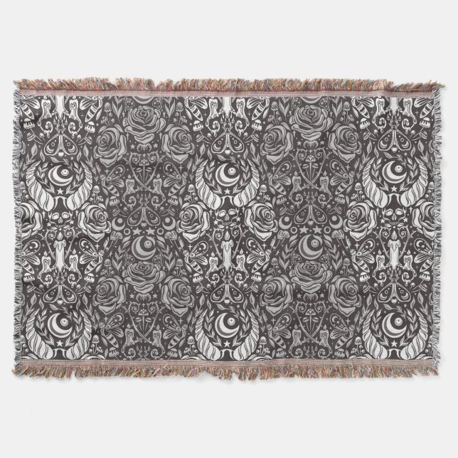 Couverture Motif gothique monochrome (Devant)