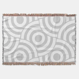 Couverture Motif gris et blanc