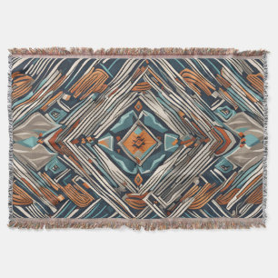 Couverture motif homogène motif sans soudure ethnique