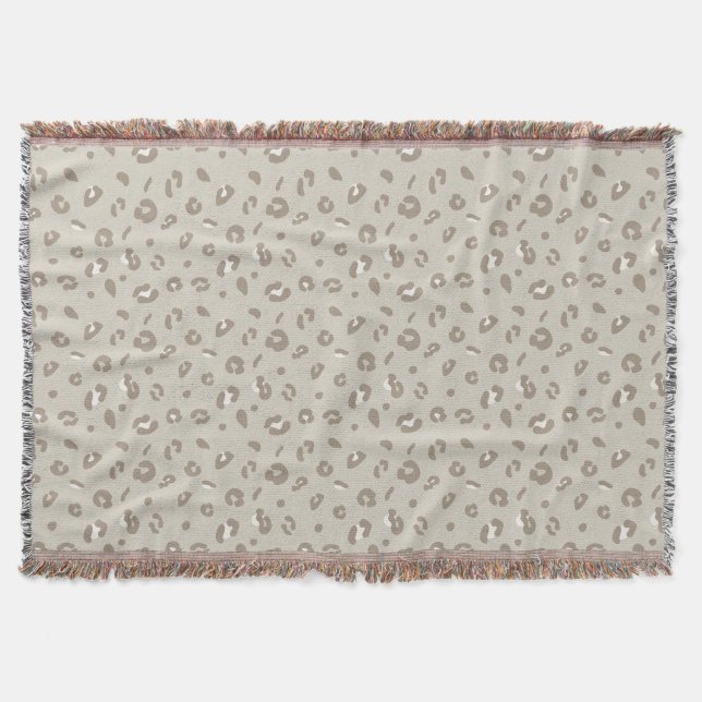 Couverture Motif Léopard (Devant)