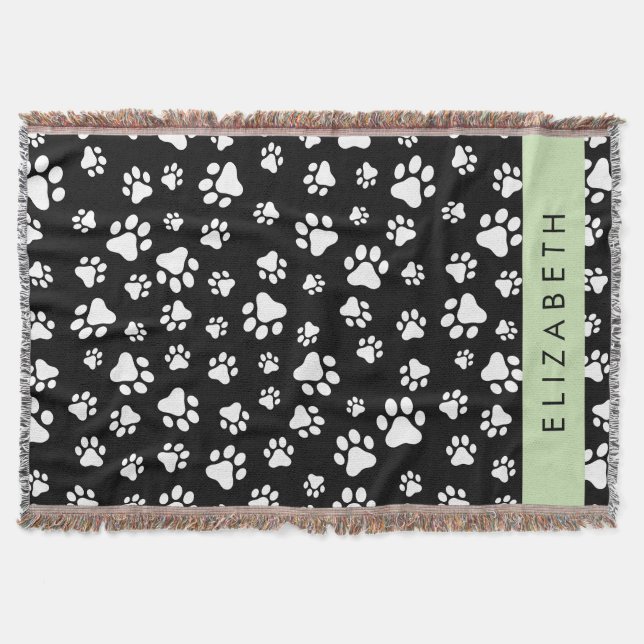 Couverture Motif mâle, Patrouilles de chien, Noir et Blanc, V (Devant)