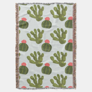 Couverture Motif mignon de cactus de la collection   de