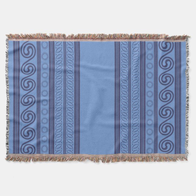 Couverture Motif mycenaen bleu (Devant)