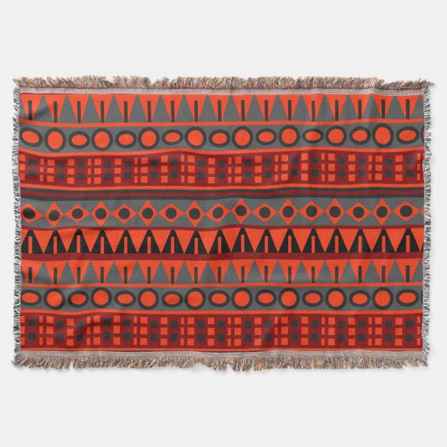 Couverture Motif natif Aztec (Devant)