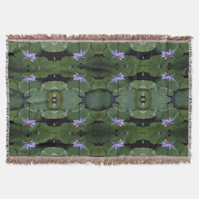 Couverture Motif Nénuphar (Devant)