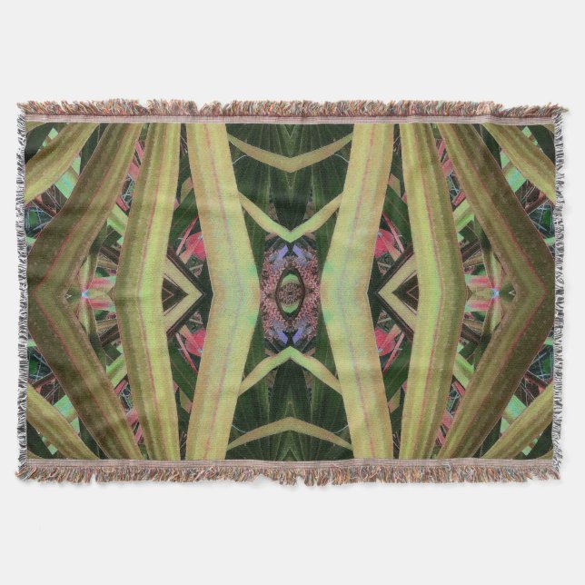 Couverture Motif Palmetto (Devant)
