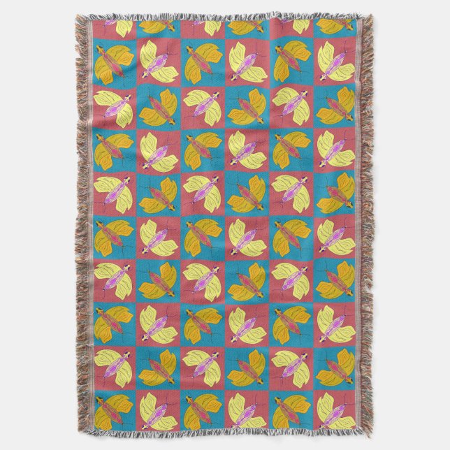 Couverture Motif papillon mignon (devant Vertical)