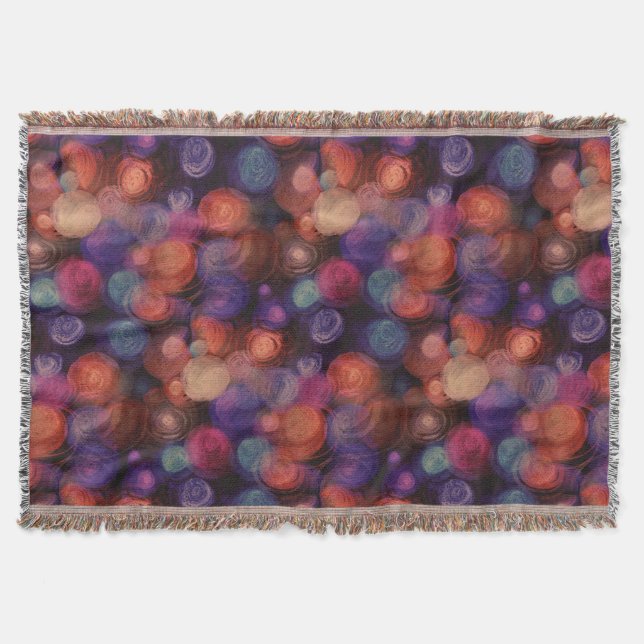 Couverture Motif Pois Aquarelle + vos idées (Devant)