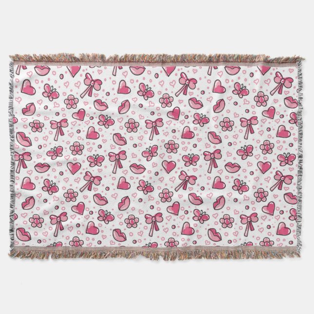 Couverture motif romantique (Devant)