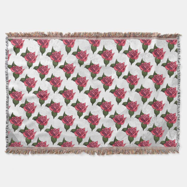 Couverture Motif rose (Devant)