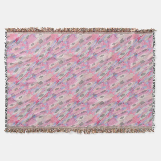 Couverture Motif rose Abstrait Camo (Devant)