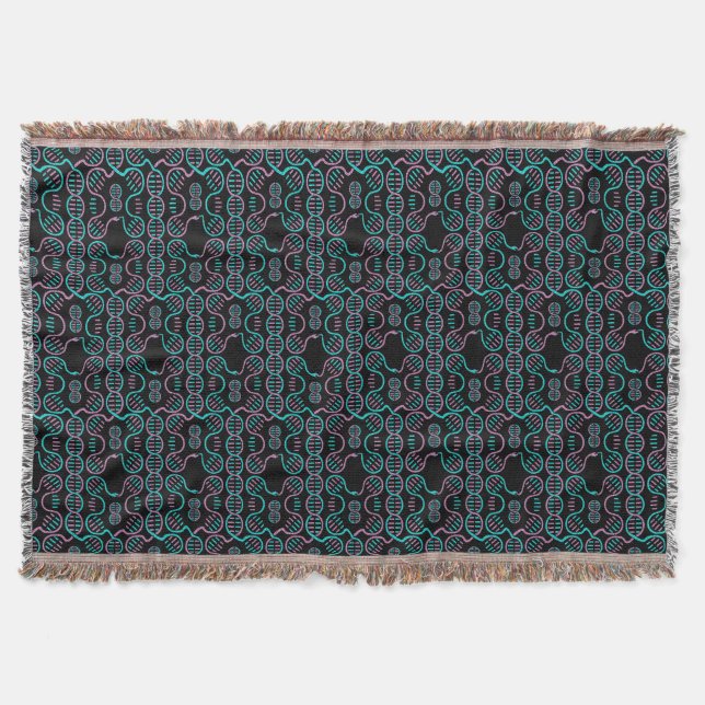 Couverture Motif sans couture du serpent (Devant)