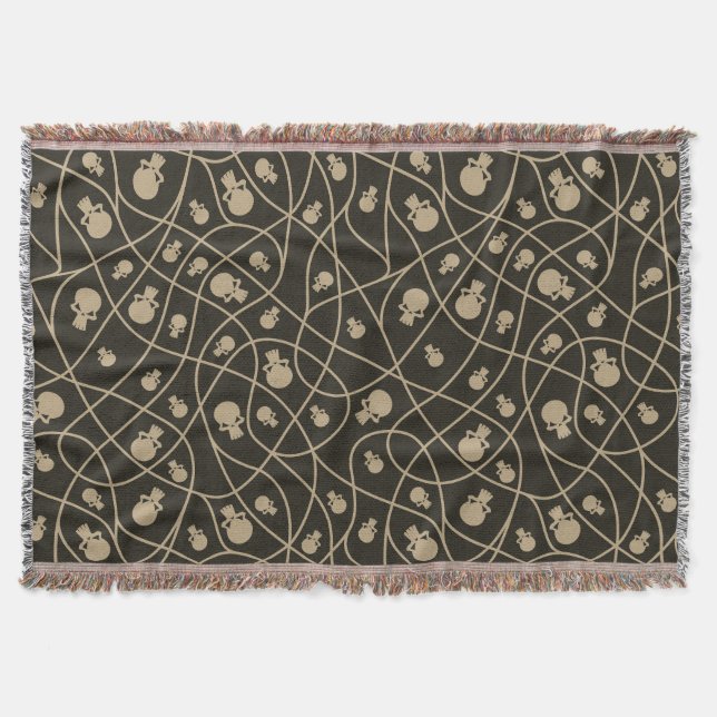 Couverture Motif sans couture effrayant A (Style : 2) (Devant)
