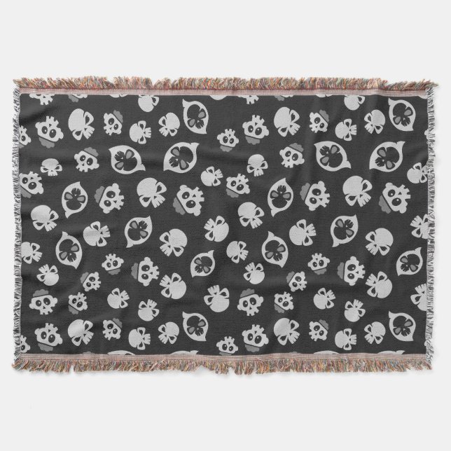 Couverture Motif sans couture effrayant D (Style : 3) (Devant)