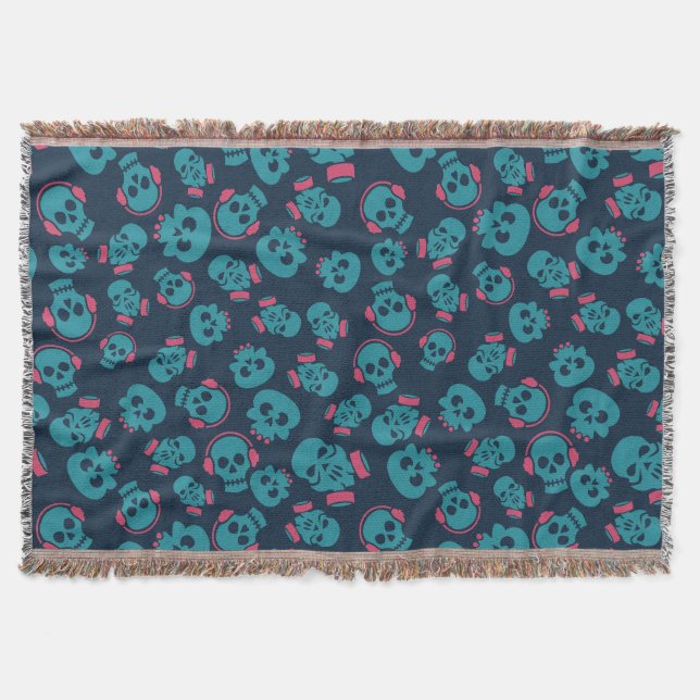 Couverture Motif sans couture effrayant E (Style : 1) (Devant)