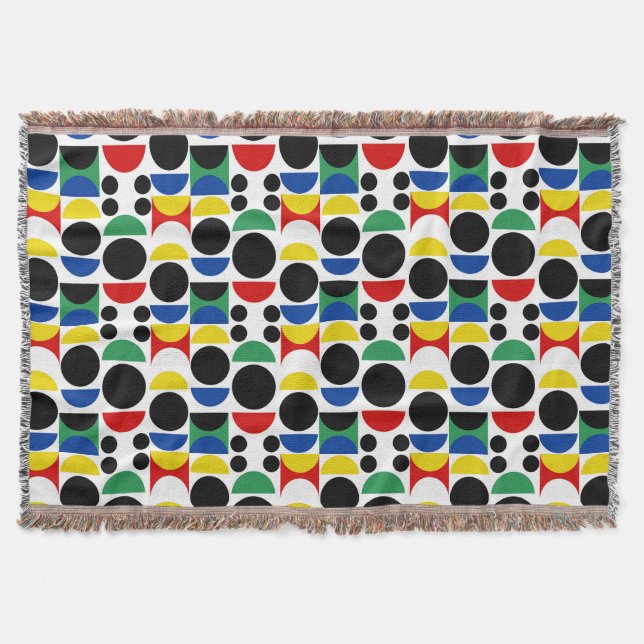 Couverture Motif scandinave du Bauhaus du milieu du siècle (Devant)