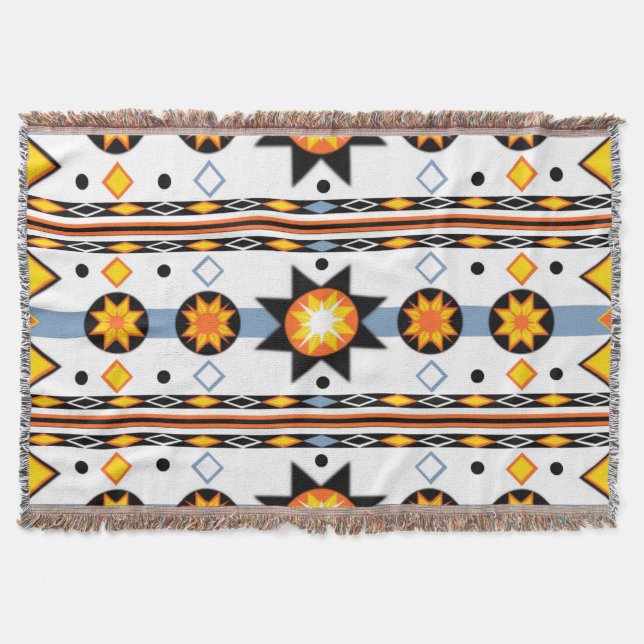 Couverture Motif Sun américain (Devant)