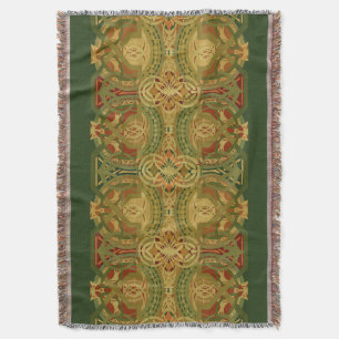 Couverture Motif supérieur de pochoir de faisceau de Louis