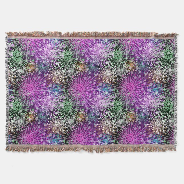 Couverture Motif tacheté vif (Devant)