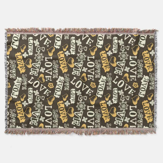 Couverture Motif tiré par la main d'amour (Devant)