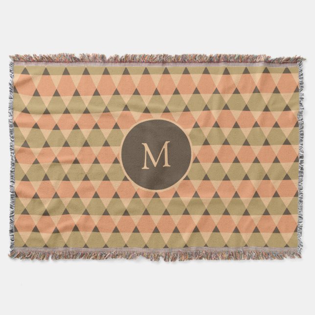 Couverture Motif triangles (Devant)