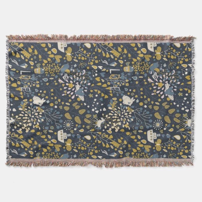 Couverture Motif vintage abstrait (Devant)