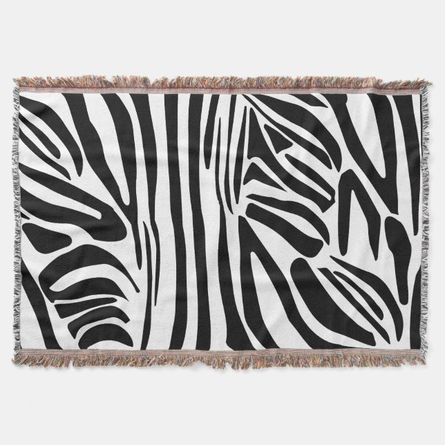 Couverture Motif zèbre (Devant)