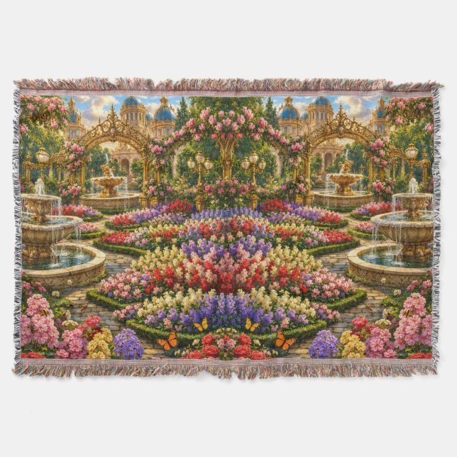 Couverture Mur de jardin royal enchanté  (Devant)