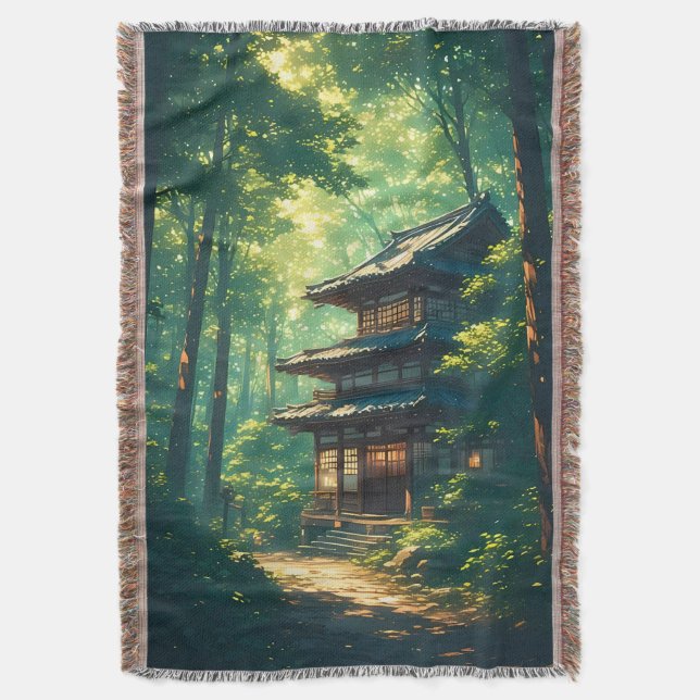 Couverture Murmures de la Forêt : Une Retraite Japonaise Cach (devant Vertical)