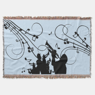Couverture Musique bleue de la section des trompettes