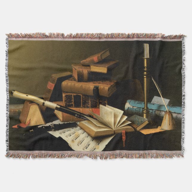 Couverture Musique et Littérature par William Harnett, Beaux- (Devant)