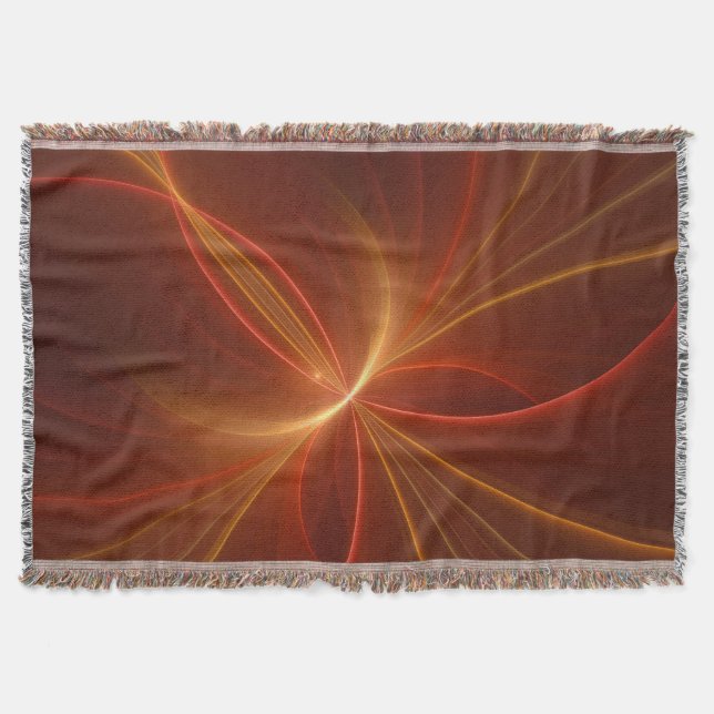 Couverture Mystique Abstrait Fractal Art Moderne Couleurs cha (Devant)