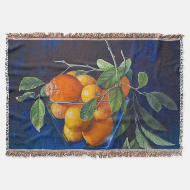 Couverture Nature morte avec citrons et branche d'orange (Devant)