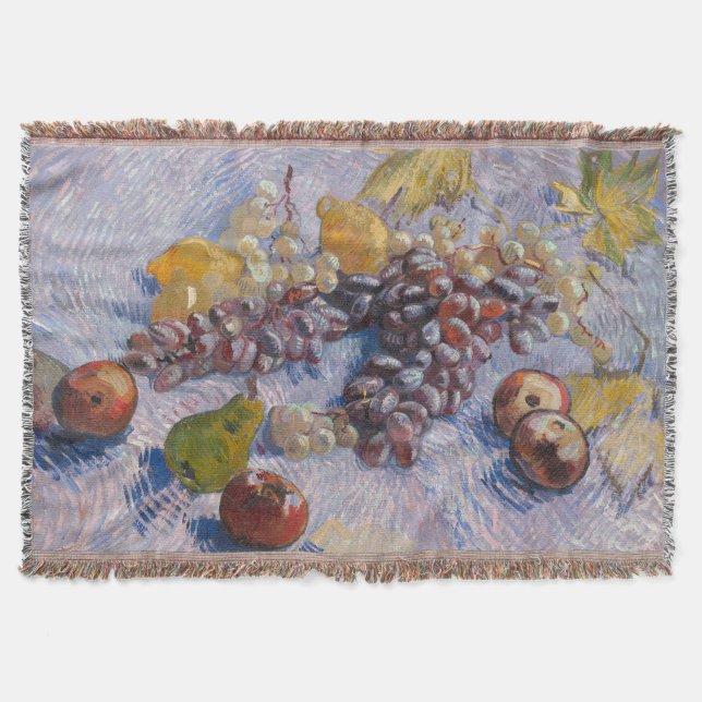 Couverture Nature morte avec raisins et pommes de Van Gogh, i (Devant)