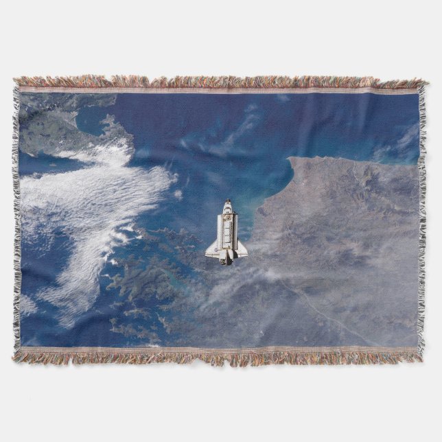 Couverture Navette spatiale Endeavour STS-113 en orbite terre (Devant)