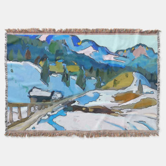 Couverture Neige sur Mountain Road