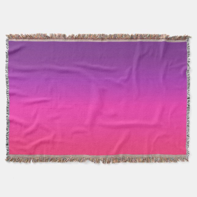 Couverture Neon Purple et rose ombre design abstrait (Devant)
